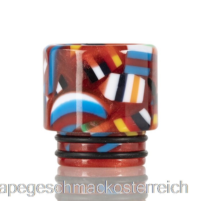 810 Mosaik-Tropfspitze Mit Rotem Vape-Geschmack